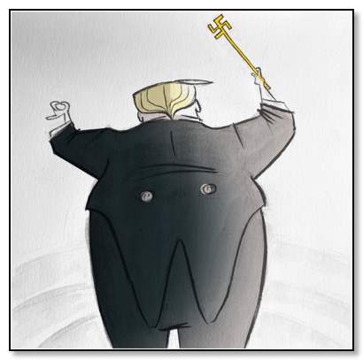 The malignant narcissist and neo-Nazi dictator!