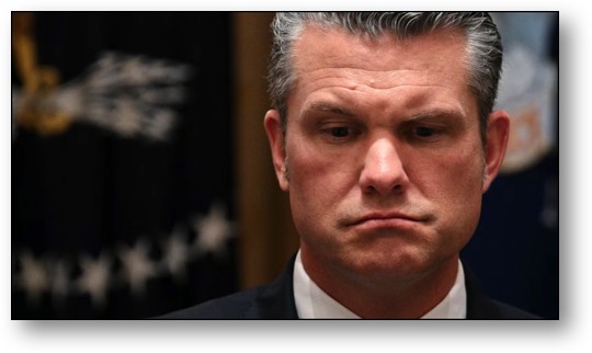 Piss-Drunk Pete Hegseth, the mass murderer!