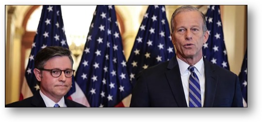 Cowards Mike Johnson and John Thune