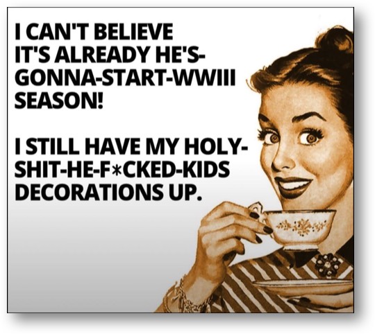 It's officially trump's war!