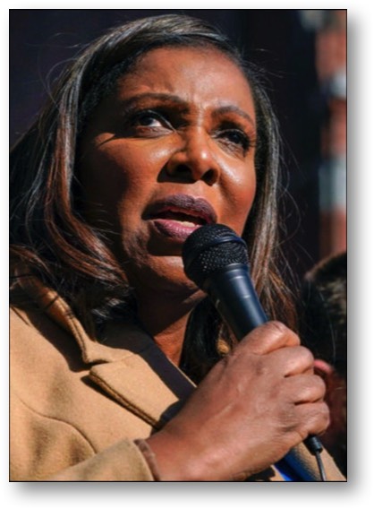 NY Attorney General Letitia James