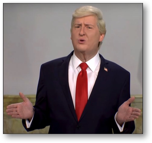 James Austin Johnson portrays Trump on SNL