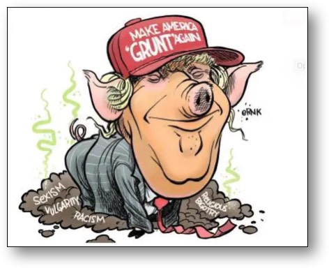 The only thing this PIG can do is LIE!