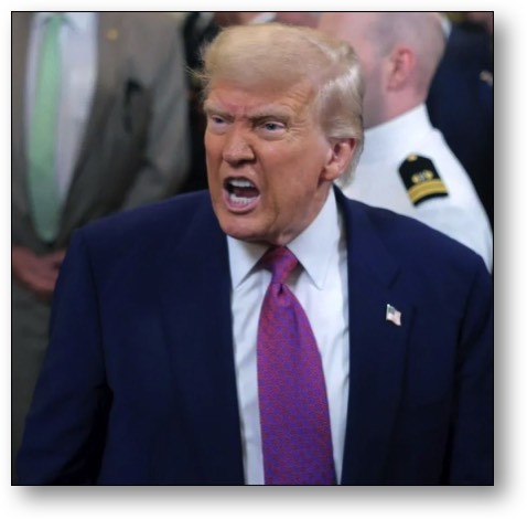 The charlatan in the Oval Office!