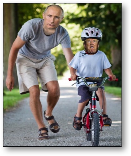 Trump is Putin's puppet!