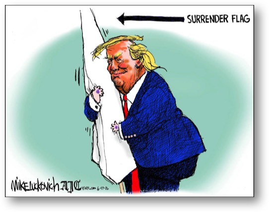 Trump surrendered to Iran!