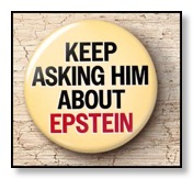 What's your involvement with Epstein, Dementia Donnie?
