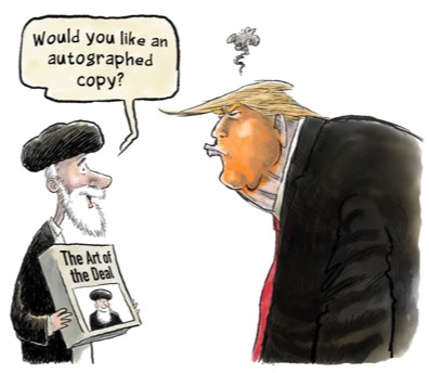 Trump is out of 