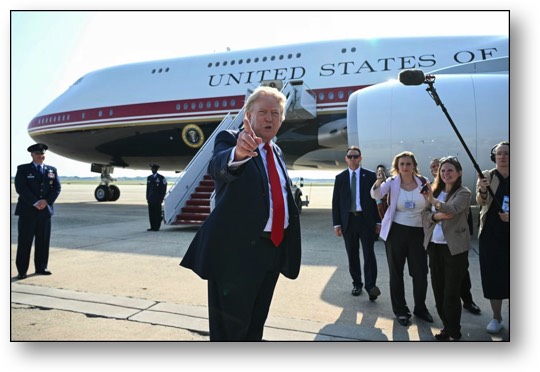 Trump's illegal gift!