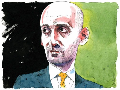 Intellectually disabled xenophobe - Stephen Miller!