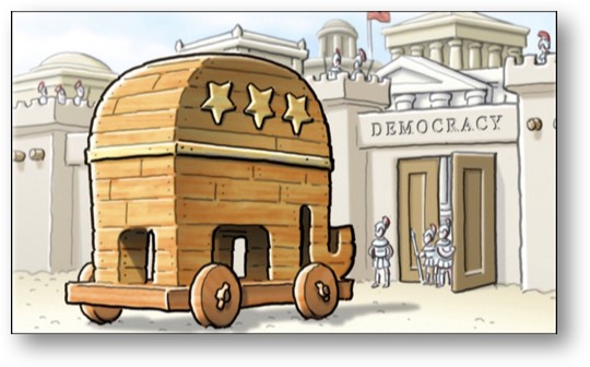 Trump is a Trojan Horse!