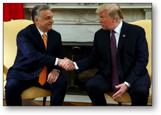 Trump, the Viktor Orban ass-kisser!
